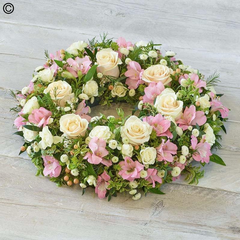 Vintage Pastels Wreath